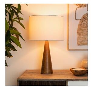 Atmosphera - Stolní lampa AINA 1xE27/25W/230V borovice