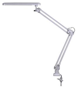 Rabalux RAUL LED stolní lampa s klipem, stříbrná