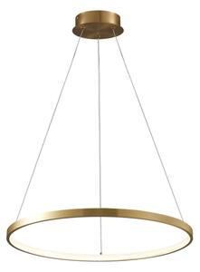 LED Lustr na lanku LEA LED/20W/230V 4000K pr. 50 cm zlatá