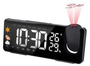 Solight CA05 - Meteostanice s LCD displejem, budíkem a projektorem 1xCR2032