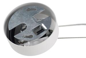 Ideal Lux - Lustr na lanku MAPA 1xE27/42W/230V pr. 40 cm bílá