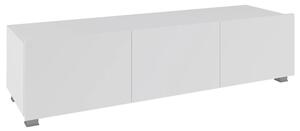 CALABRINI b | TV stolek | 150 cm | bílá lesk | lze i zavěsit