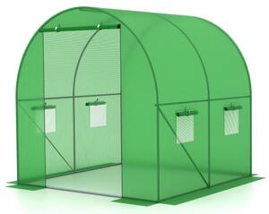 Zahradní fóliovník AUREA zelený 2x2 m