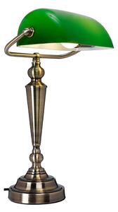 Cottex B1019AGR - Stolní lampa THE BANKER 1xE27/60W/230V