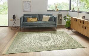 Nouristan - Hanse Home koberce Kusový koberec Naveh 104379 Ivory/Green - 135x195 cm