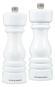 Cole&Mason - Sada mlýnků na sůl a pepř LONDON 2 ks 18 cm buk/bílá