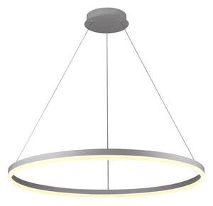 Brilagi -LED Stmívatelný lustr na lanku CIRCLE LED/55W/230V 3000-6500K stříb.+DO