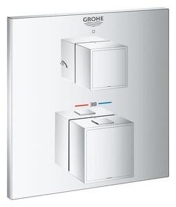 Termostat GROHE Grohtherm Cube bez podomítkového tělesa chrom 24154000