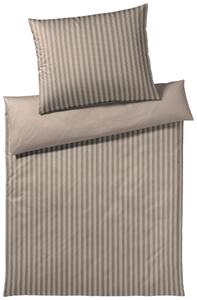 OBOUSTRANNÉ POVLEČENÍ, flanel, hnědá, 140/200 cm Elegante - Povlečení