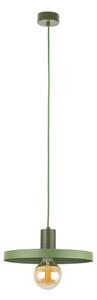 Lustr na lanku SILA 1xE27/15W/230V pr. 30 cm zelená