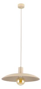 Lustr na lanku ASTRA 1xE27/15W/230V pr. 41 cm béžová