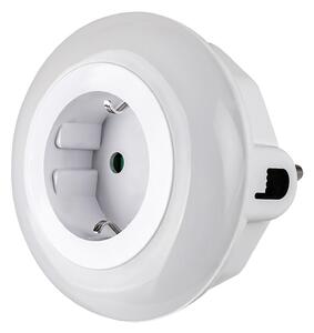 Rabalux ABEL LED noční světlo se zásuvkou 230V 0.54W 3000K + RGB