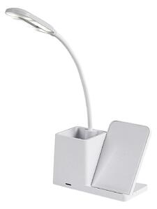 Rabalux CERIE LED Stmívatelná stolní lampa s nabíjením QI LED/4W/5V 3000/4000/6500K bílá