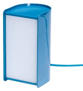 Stolní lampa Hübsch, Book, stmívatelné, Modrá, Obývací pokoj, Kov, Moderní