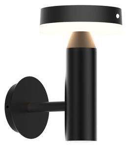 LED Solární nástěnné svítidlo se senzorem GWINEA LED/4,5W/3,7V IP44 černá