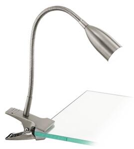 Eglo 54647 - LED Stolní lampa s klipem LED/4,5W/230V 3000K matný chrom