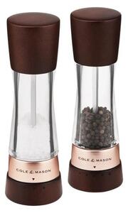 Cole&Mason - Sada mlýnků na sůl a pepř DERWENT 2 ks 19 cm buk/hnědá