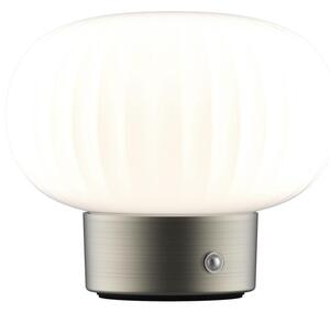 LED Stmívatelná dotyková stolní lampa LATTE LED/1,8W/5V USB 2000 mAh chrom/bílá