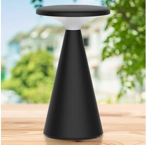 LED Stmívatelná stolní lampa PAROS LED/1,8W/5V USB 1800 mAh IP44 černá