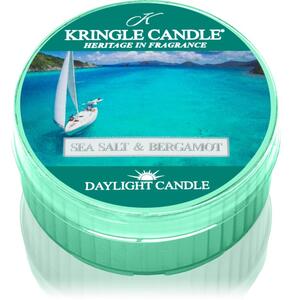 Kringle Candle Candle Sea Salt & Bergamot čajová svíčka 42 g
