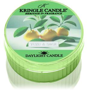 Kringle Candle Yuzu & Sage čajová svíčka 42 g