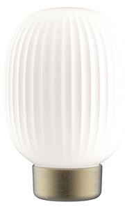 LED Stmívatelná dotyková stolní lampa LATTE LED/1,8W/5V USB 2000 mAh zlatá/bílá