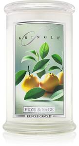 Kringle Candle Yuzu & Sage vonná svíčka 623 g