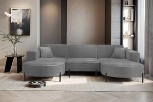 Sedací souprava do U Parma Hills - Světle šedá 26