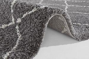 Mint Rugs - Hanse Home, Kusový koberec Allure 104403 Darkgrey/Cream | šedá Typ: 200x290 cm