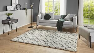Mint Rugs - Hanse Home koberce Kusový koberec Allure 104393 Cream/Black - 80x150 cm