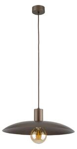 Lustr na lanku ASTRA 1xE27/15W/230V pr. 41 cm hnědá