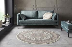 Nouristan - Hanse Home koberce Kruhový koberec Mirkan 104443 Cream/Rose ROZMĚR: 160x160 (průměr) kruh