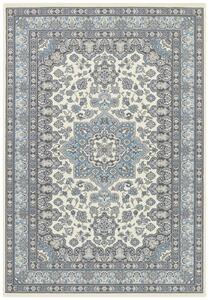 Nouristan - Hanse Home, Kusový koberec Mirkan 104442 Cream/Skyblue | modrá Typ: 200x290 cm