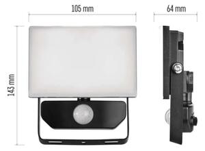 LED Reflektor se senzorem TAMBO LED/10W/230V 4000K IP54
