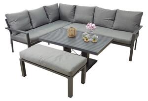 Set zahradního nábytku MARBELLA šedý ALM9422