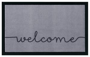 Hanse Home Collection koberce Protiskluzová rohožka Printy 104511 Grey/Black - 45x75 cm