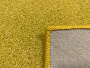 Betap koberce Kusový koberec Eton 502 žlutý čtverec - 60x60 cm