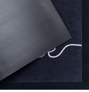 Hanse Home, Protiskluzová rohožka Printy 104512 Anthracite/Cream | Černá Typ: 40x60 cm