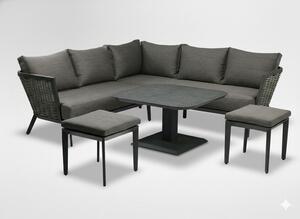 Set zahradního nábytku TALLINN šedý ALM8123