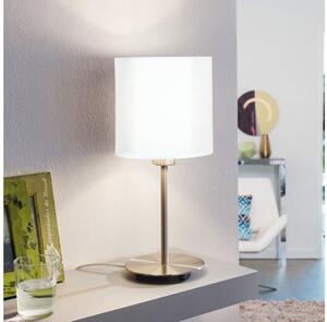 Eglo 54744 - Stolní lampa ANADIA 1xE14/40W/230V bílá/matný chrom