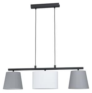 Eglo 55207 - Lustr na lanku ALMEIDA 3xE14/25W/230V šedá