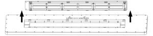 Top Light - LED Stm. přisazený panel REVIT LED/70W/230V 3000-6500K bílá + DO