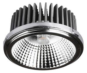 LED Podhledové bodové svítidlo LED/20W/230V 6400K pr. 11 cm lesklý chrom