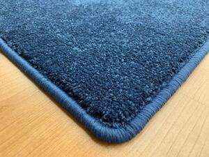 Vopi koberce Kusový koberec Eton Exklusive tmavě modrý čtverec - 60x60 cm