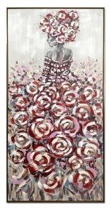 Obraz v rámu ROSALIA - ručně malovaný 70x140cm
