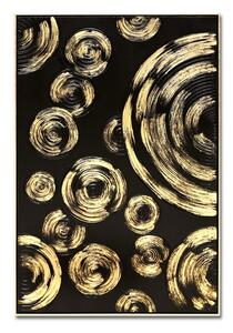 Obraz v rámu GOLDEN ECLIPSE B - ručně malovaný 62x92cm