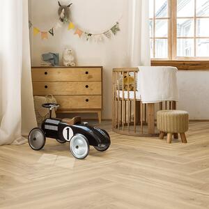 Vinylová podlaha BRASED Ecoline Herringbone HB lepený 9522 Dub podzimní krémový 6,43 m²