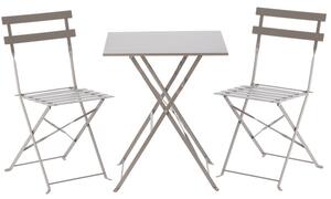 Set zahradního nábytku ALVIRA šedý GOM5165