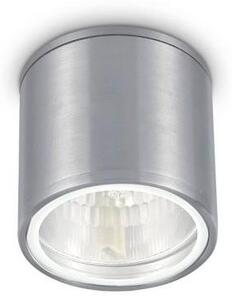 ILUX 092324 Venkovní stropní svítidlo Ideal Lux Gun PL1 alluminio 092324 stříbrná 11cm IP44 - IDEALLUX