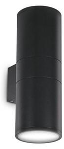 ILUX 092317 Venkovní nástěnné svítidlo Ideal Lux Gun AP2 big nero 092317 černé 31cm IP54 - IDEALLUX